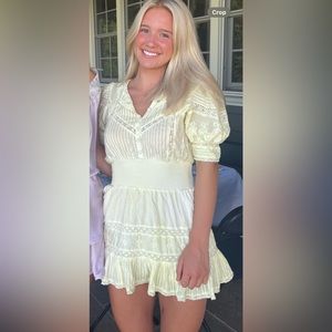 Yellow loveshackfancy dress